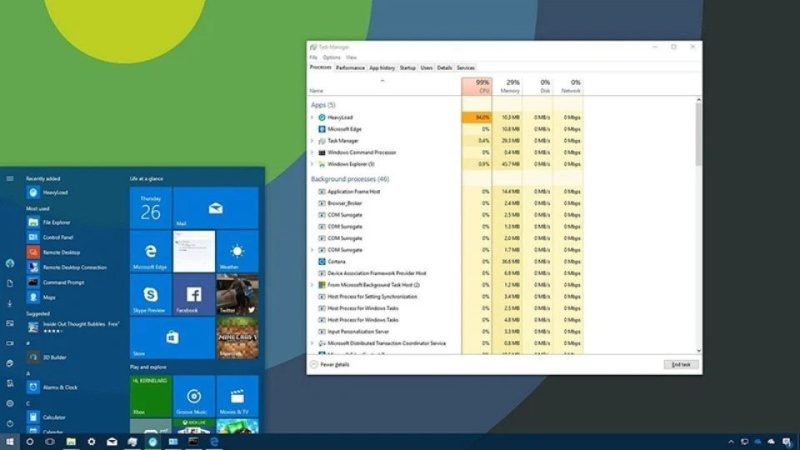 Dùng Task Manager để đóng các chương trình gây đơ 