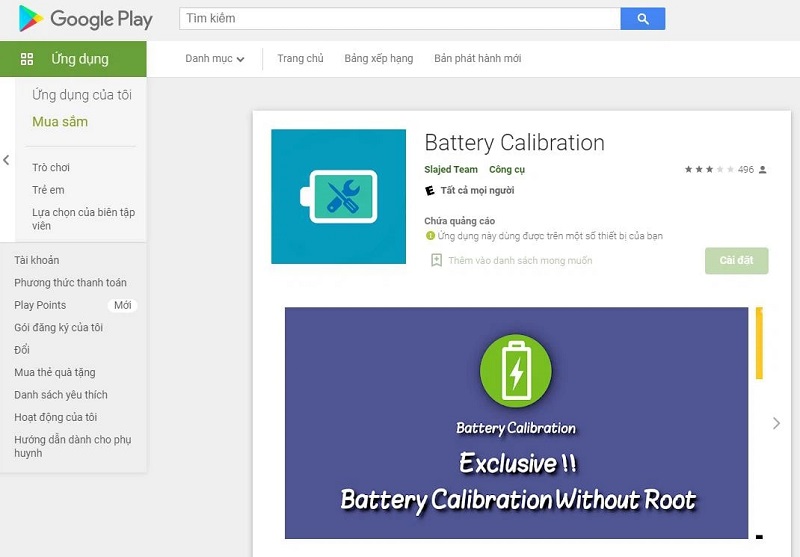 Battery Calibration giúp khắc phục pin ảo hiệu quả
