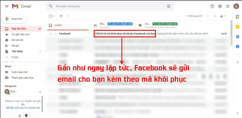 Cách lấy lại mật khẩu Facebook bằng mật khẩu cũ
