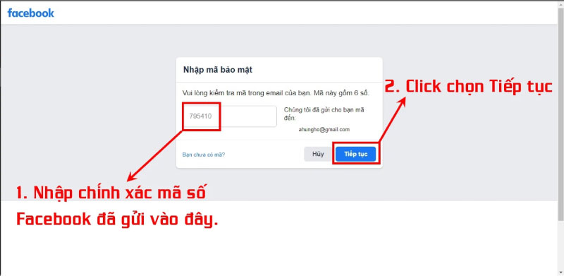 Cách lấy lại mật khẩu Facebook bằng mật khẩu cũ