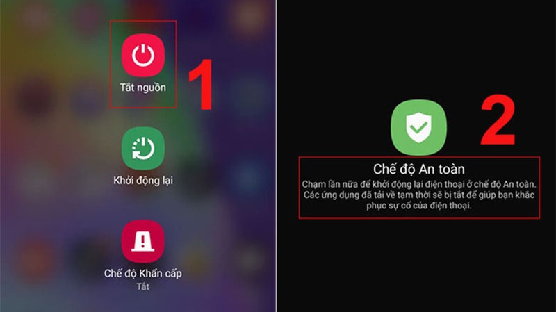 Bật chế độ an toàn
