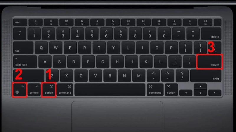 cách xuống dòng trong 1 ô Excel trên Macbook