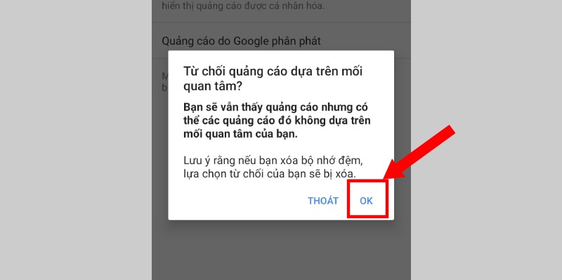 Khắc phục điện thoại Android bị nhảy quảng cáo