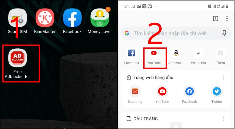 Sử dụng phần mềm chặn quảng cáo