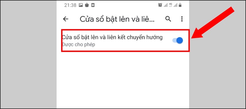 Tắt quảng cáo trực tiếp trong cài đặt Chrome