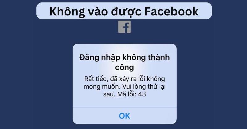 Giao diện mới cập nhật của Facebook bị lỗi