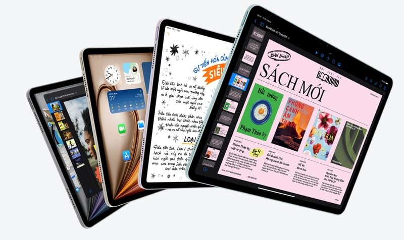 phần mềm ipad air 6