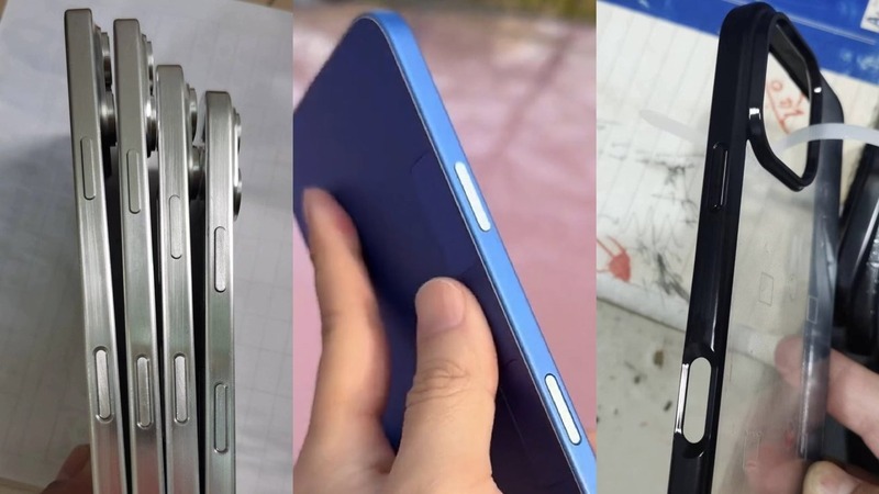 Các nút trên iPhone 16