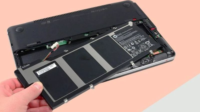 pin laptop bị hư