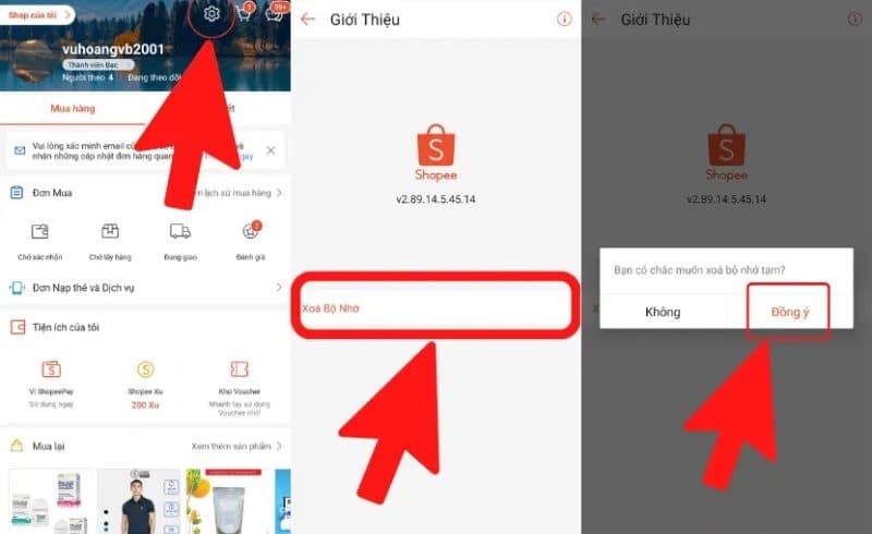 lỗi M02 Shopee và cách khắc phục