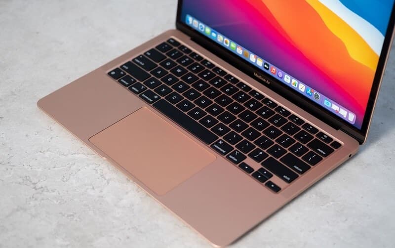 macbook air m1 màu hồng