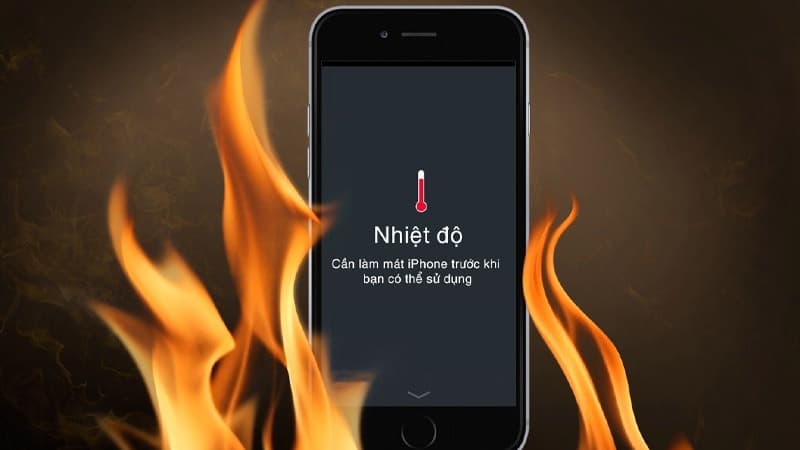 Nhiệt độ điện thoại cao bất ngờ