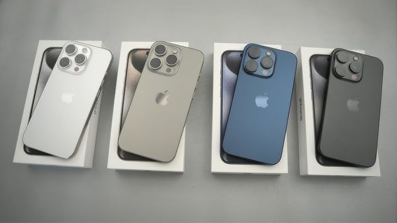 so sánh iphone 13 pro max và 15 pro max