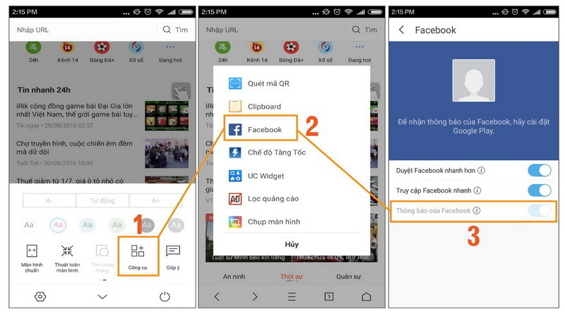 Facebook tự đăng xuất trên điện thoại