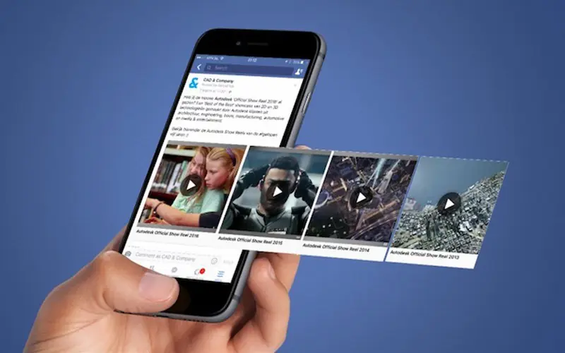 cách bật video tự phát trên Facebook trên điện thoại