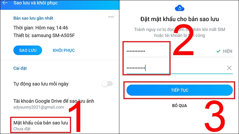đồng bộ Zalo 