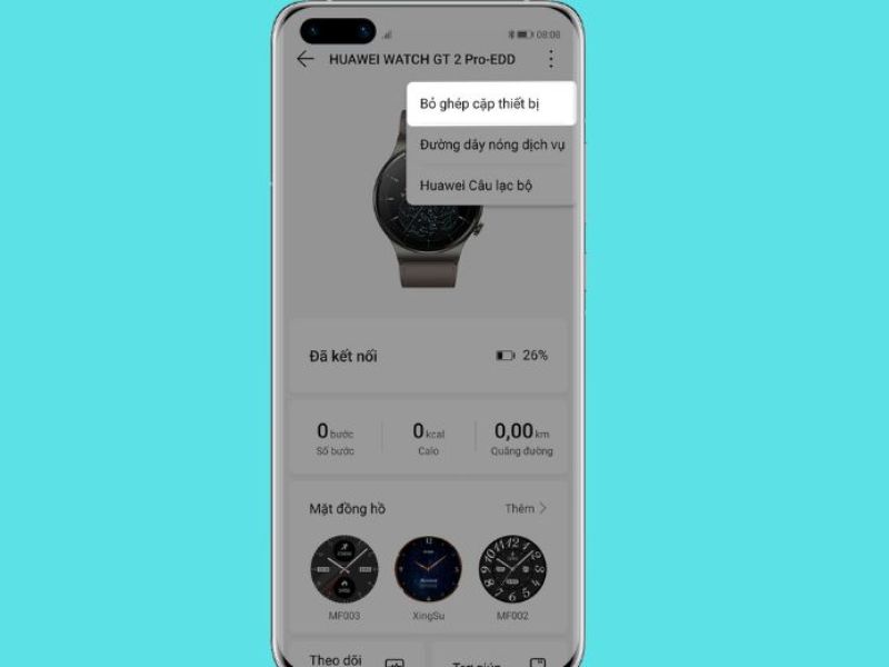 cách kết nối đồng hồ huawei với iphone