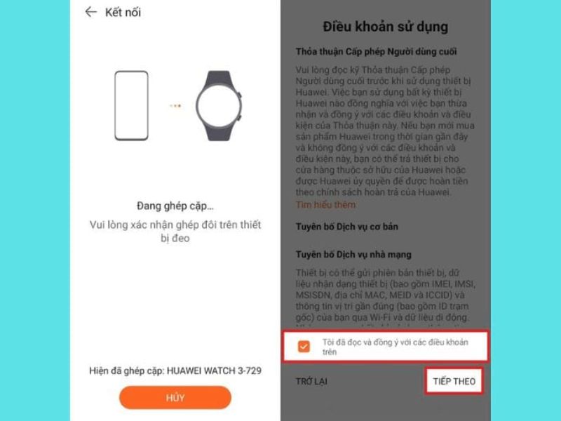 Tôi đã đọc và đồng ý với các điều khoản 