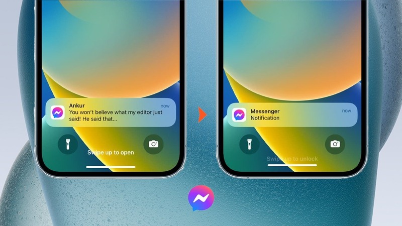 Tại sao nên tắt thông báo để Messenger không hiện nội dung?