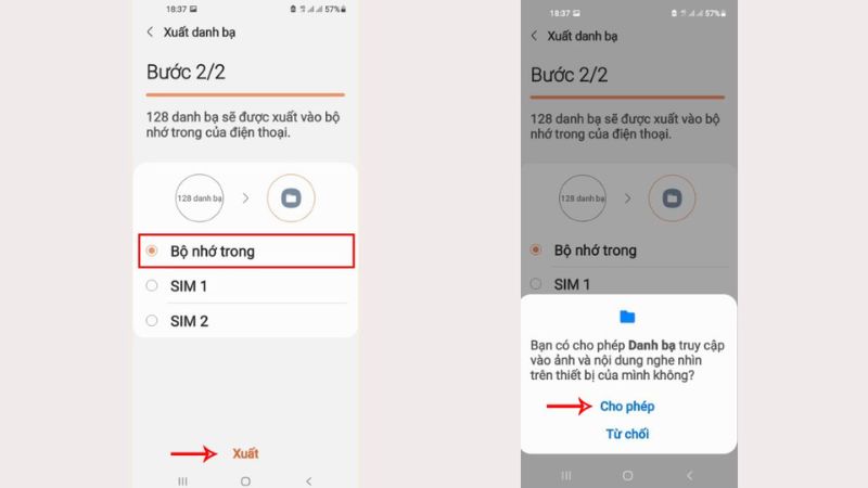 Đồng bộ dữ liệu theo cách thủ công