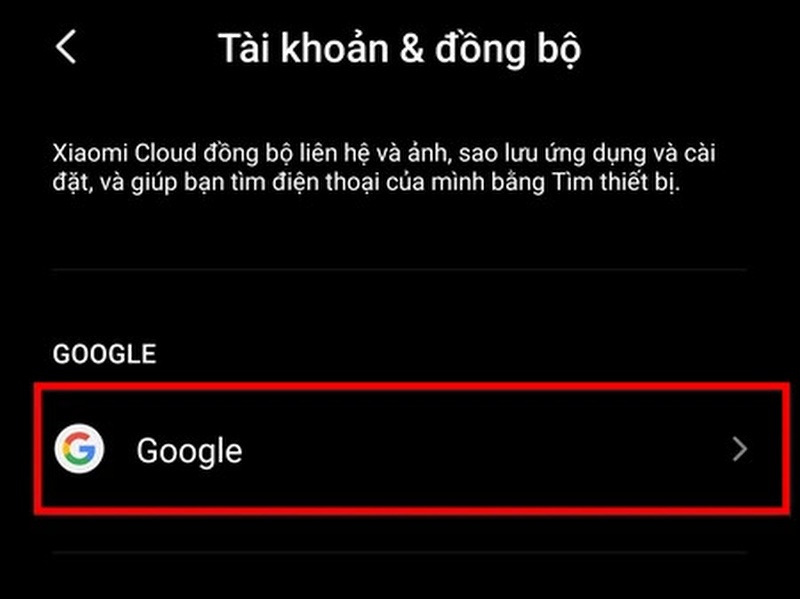 Hướng dẫn cách đồng bộ danh bạ từ điện thoại Android lên Gmail 2