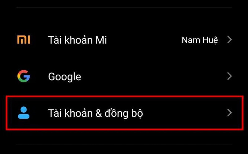 Hướng dẫn cách đồng bộ danh bạ từ điện thoại Android lên Gmail 1