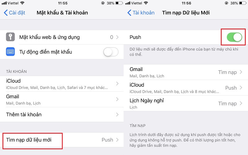 Hướng dẫn cách đồng bộ danh bạ từ iPhone lên Gmail 5
