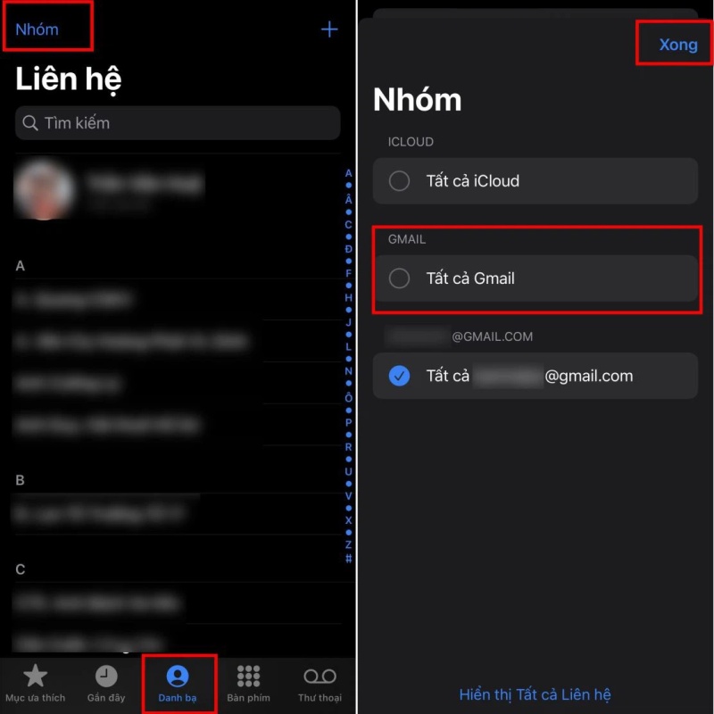 Hướng dẫn chi tiết cách xem danh bạ trên Gmail 1