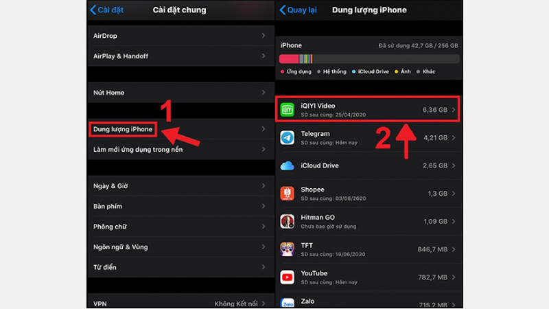 cách khắc phục lỗi xung đột phần mềm trên iPhone