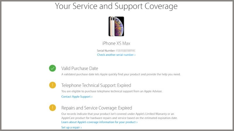 Cách kiểm tra iPhone cũ bằng số Seri