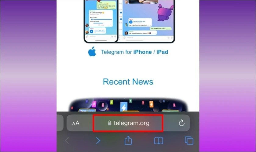 Mở chặn nhóm chat Telegram bằng cách sử dụng truy cập ẩn