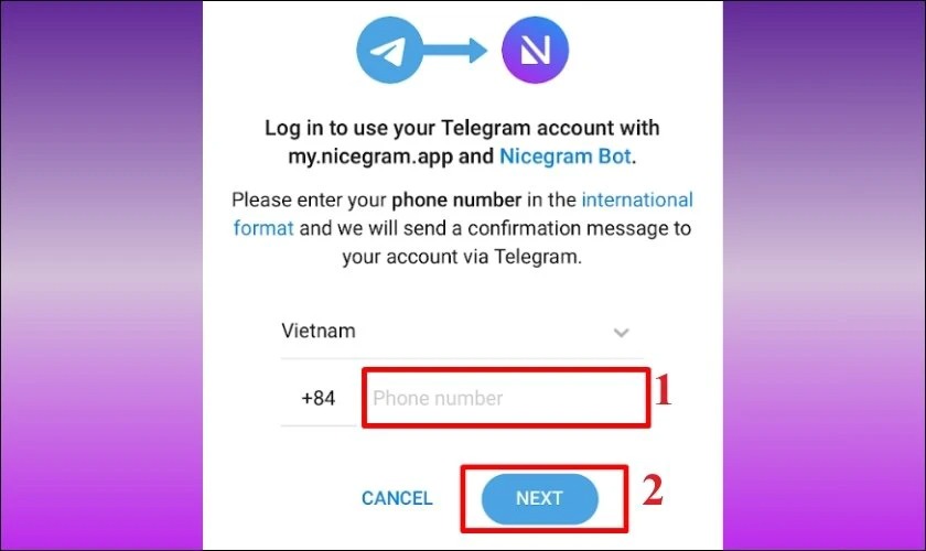 Cách mở chặn hiển thị nhóm chat Telegram trên iPhone