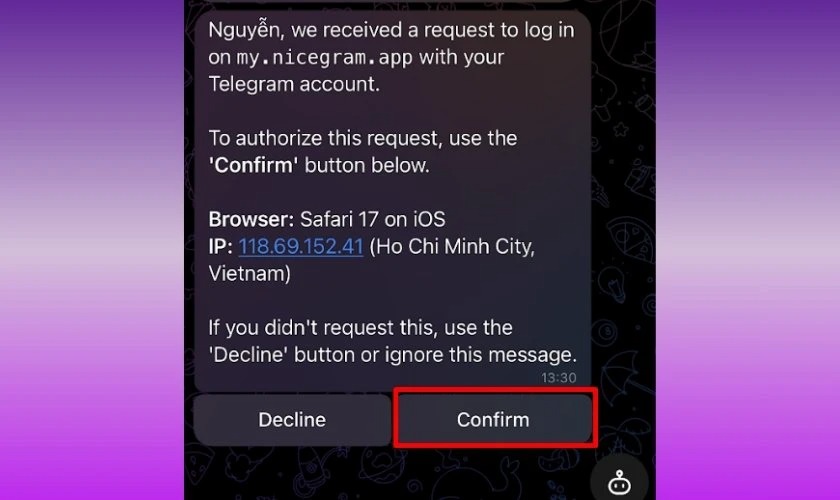 ứng dụng Nicegram