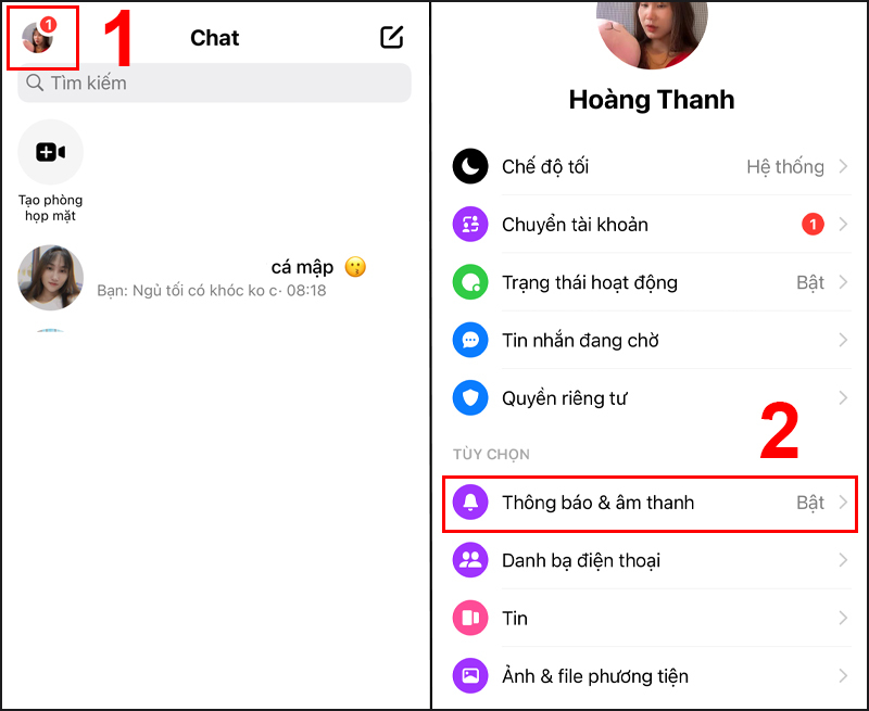 Hướng dẫn cách tắt đồng bộ cuộc gọi Messenger trên iPhone nhanh chóng, đơn giản