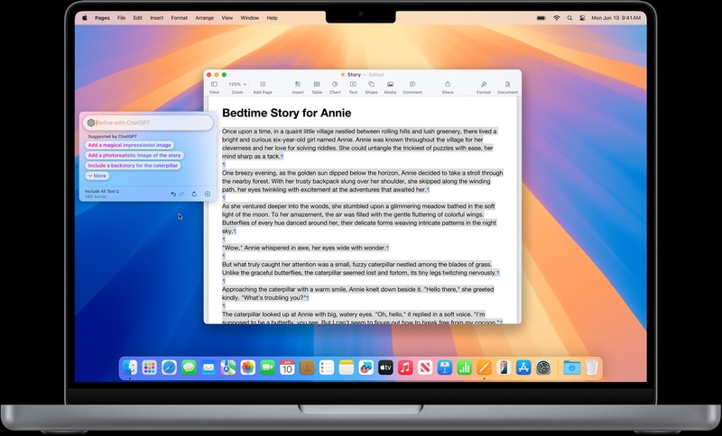Các tính năng Apple AI