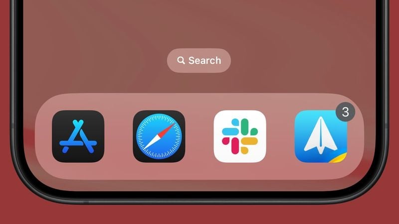 giao diện màn hình chính trên ios 18