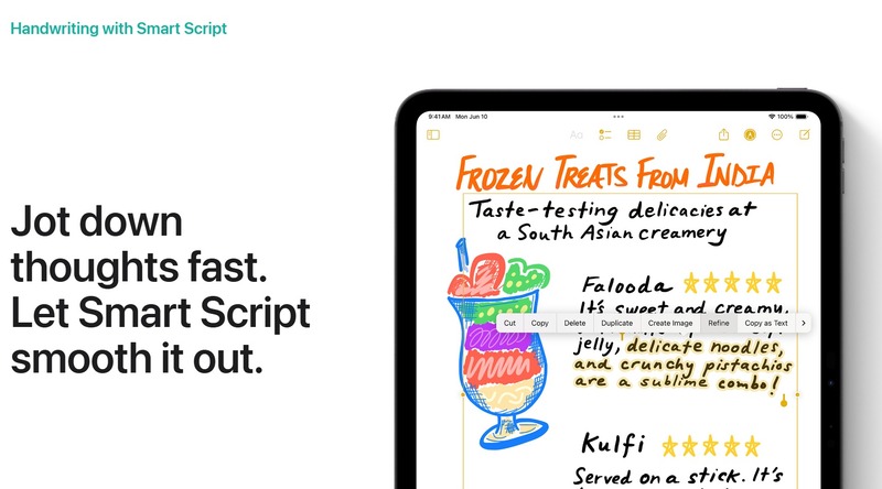 Các tính năng Apple AI