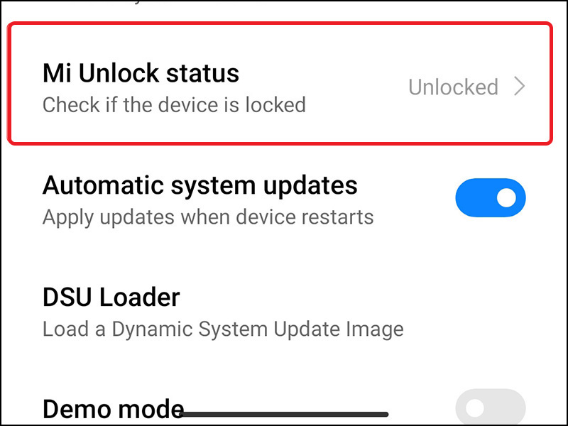 hướng dẫn Unlock Xiaomi