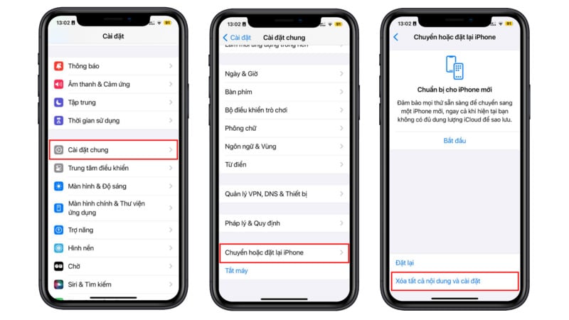 iPhone tự khởi động lại