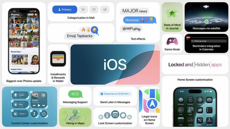 iOS 18 beta 1