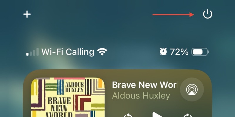 Nút nguồn mới trên iPhone