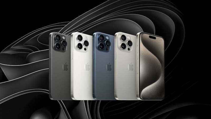 iPhone 15 Pro xuất hiện với màu Titan tự nhiên