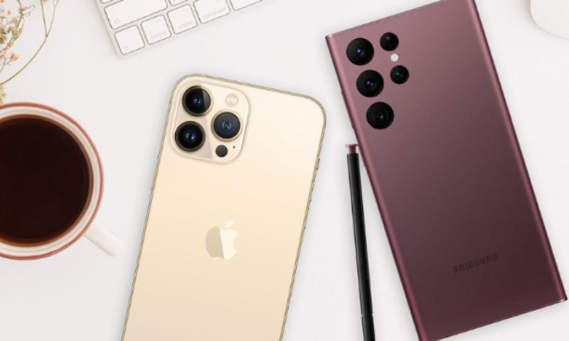 so sánh S22 Ultra và iPhone 13 Pro Max