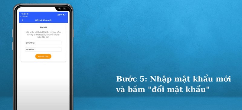 cách đổi pass Wifi VNPT bằng điện thoại