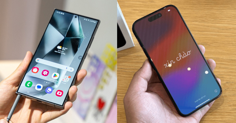 Nên mua iPhone 15 Pro vs Samsung S24 Ultra tại địa chỉ nào uy tín?