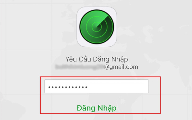 Đăng nhập tài khoản iCloud