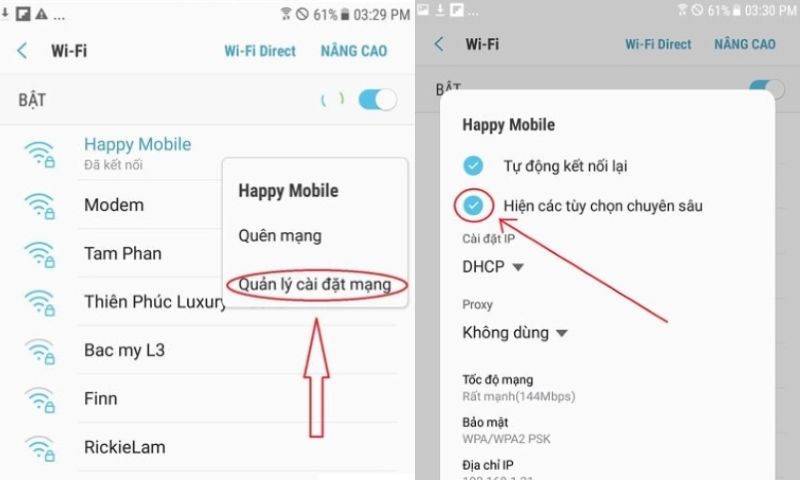 cách sửa lỗi dns_probe_finished_nxdomain trên điện thoại