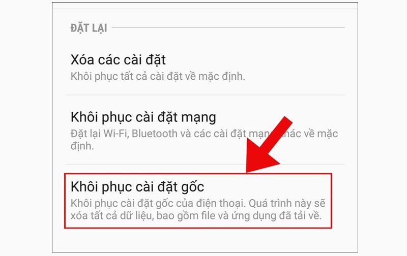 lỗi không lưu được số điện thoại trên Redmi