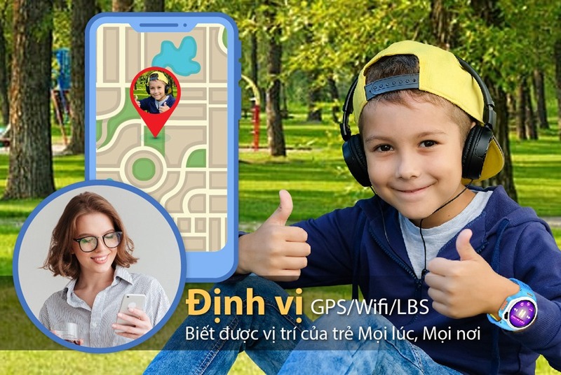 Định vị trẻ em trên Myalo KidsPhone K84