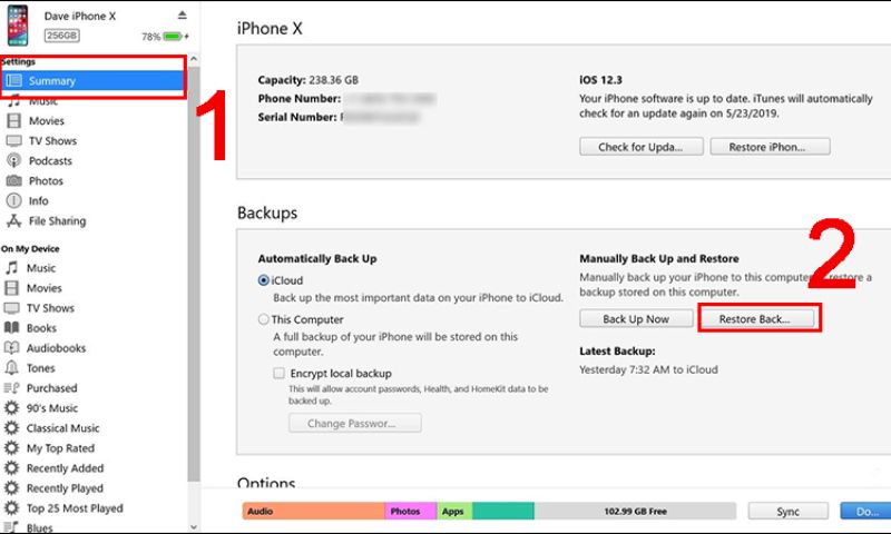 cách khôi phục ảnh đã xoá trên iphone